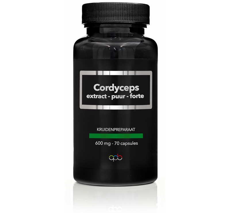 APB Holland Cordyceps extract - puur - forte - 600 mg