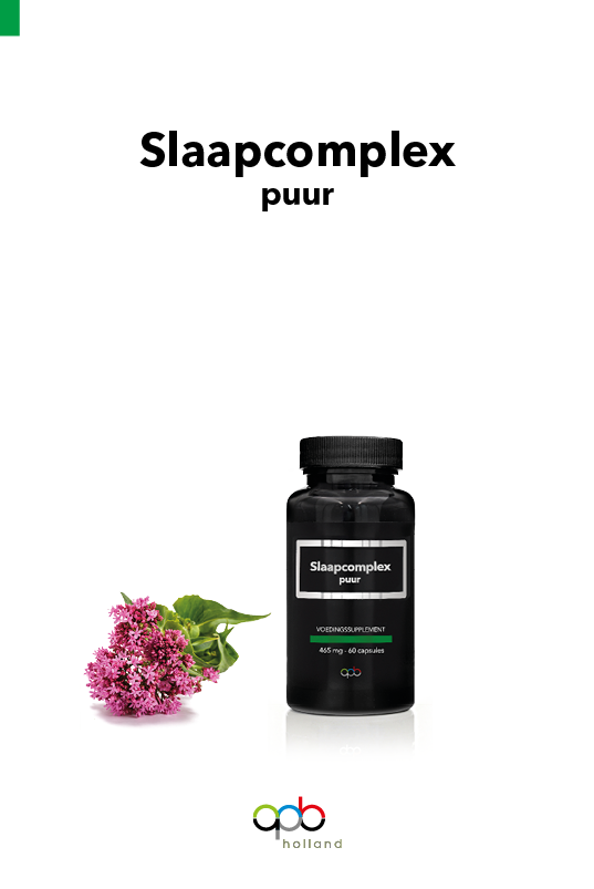 Slaapcomplex omslagkaart APB Holland
