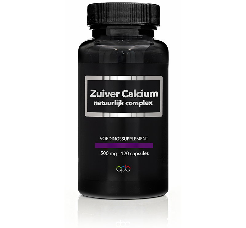 APB Holland Zuiver Calcium natuurlijk complex 500 mg - 120 capsules