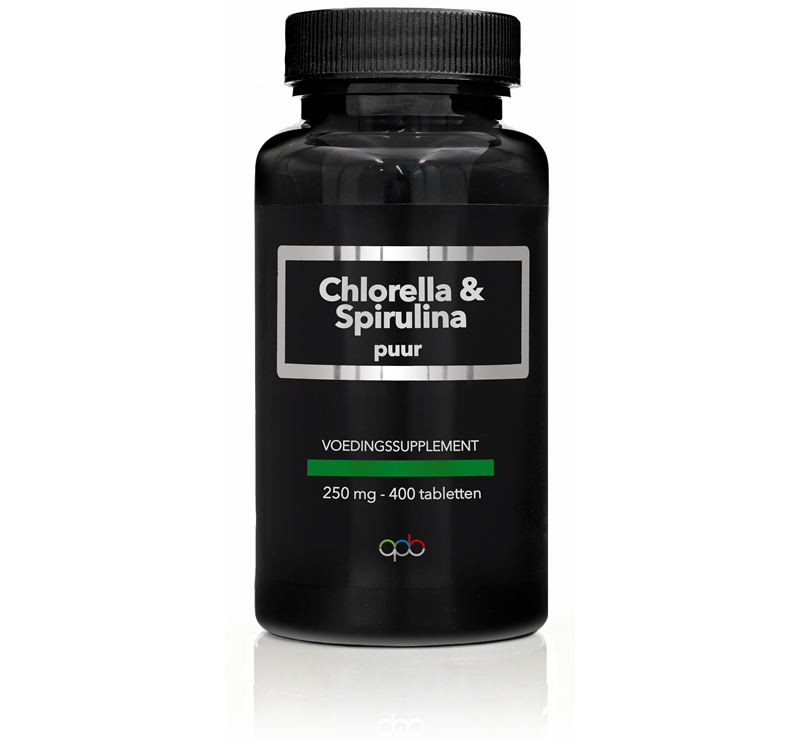 APB Holland Chlorella & Spirulina - puur - 250 mg