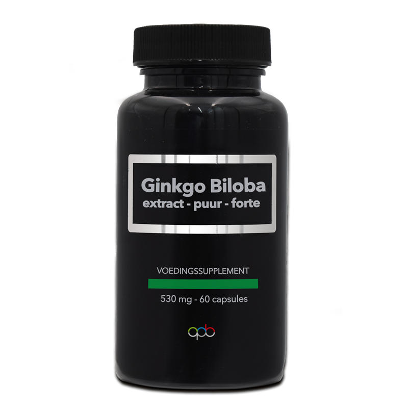Ginkgo Biloba extract - puur - forte - 530 mg