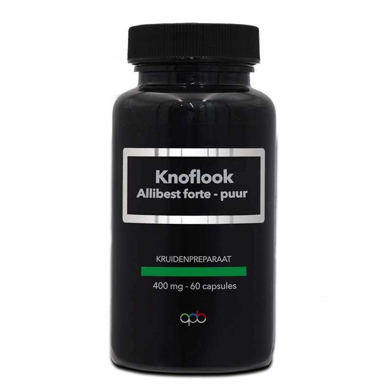 Knoflook allibest forte puur kruidenpreparaat APB Holland