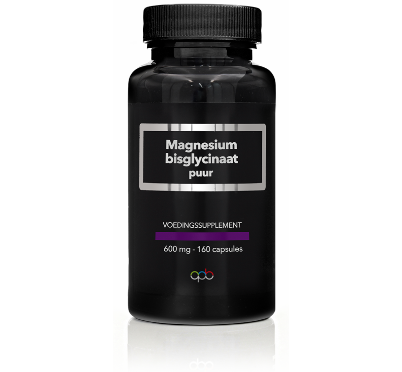 APB Holland Magnesium Bisglycinaat puur 600 mg - 160 capsules