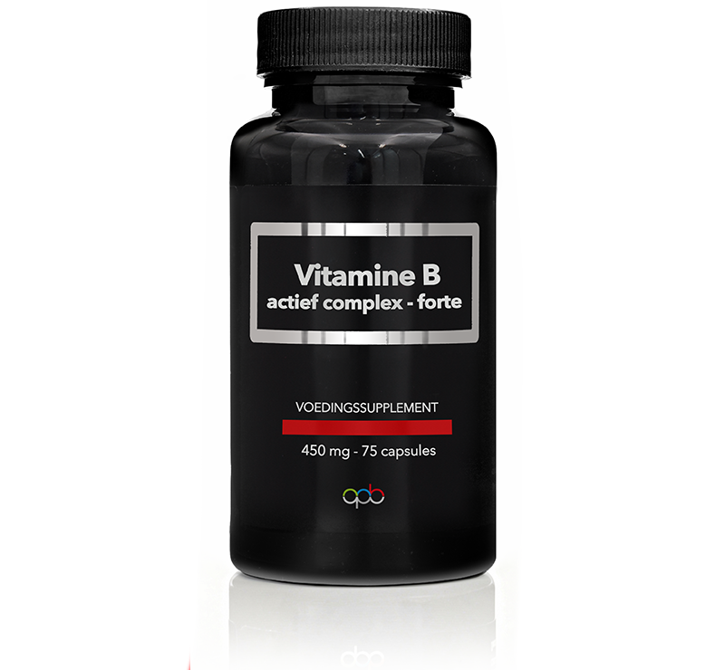 APB Holland Vitamine B actief complex - forte 450 mg - 75 capsules