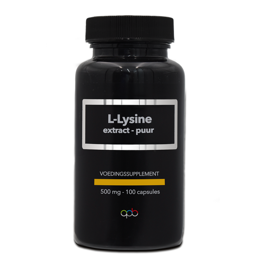 L-Lysine extract - puur - 500 mg