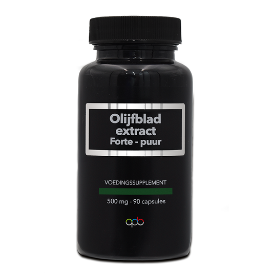 Olijfblad extract forte puur voedingssupplement APB Holland