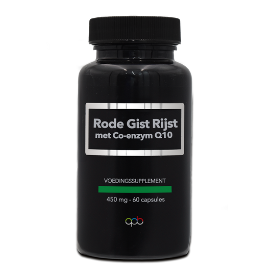 Rode Gist Rijst supplement met Co-enzym Q10 APB Holland