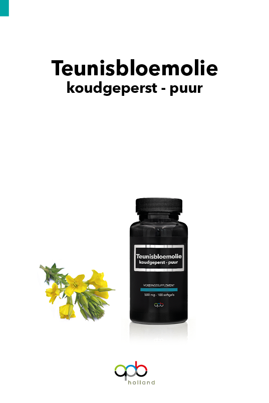 Teunisbloemolie samplekaart APB Holland