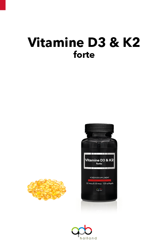 Vitamine D3 & K2 samplekaart APB Holland