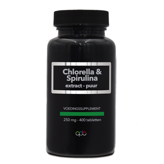 Chlorella & spirulina extract - puur - 250 mg