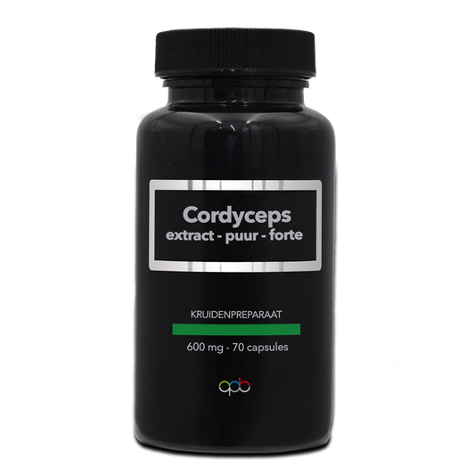 Cordyceps extract - puur - forte - 600 mg