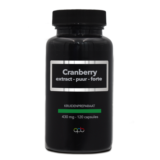 cranberry extract puur forte kruidenpreparaat APB Holland