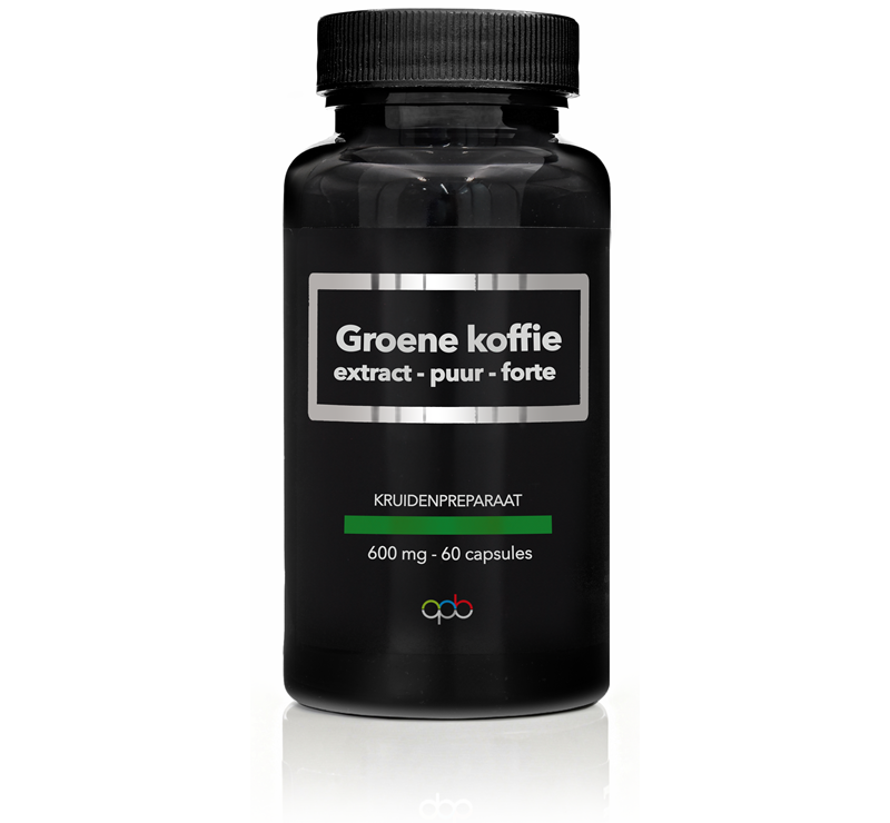 APB Holland Groene koffie - extract - puur - forte - 600 mg