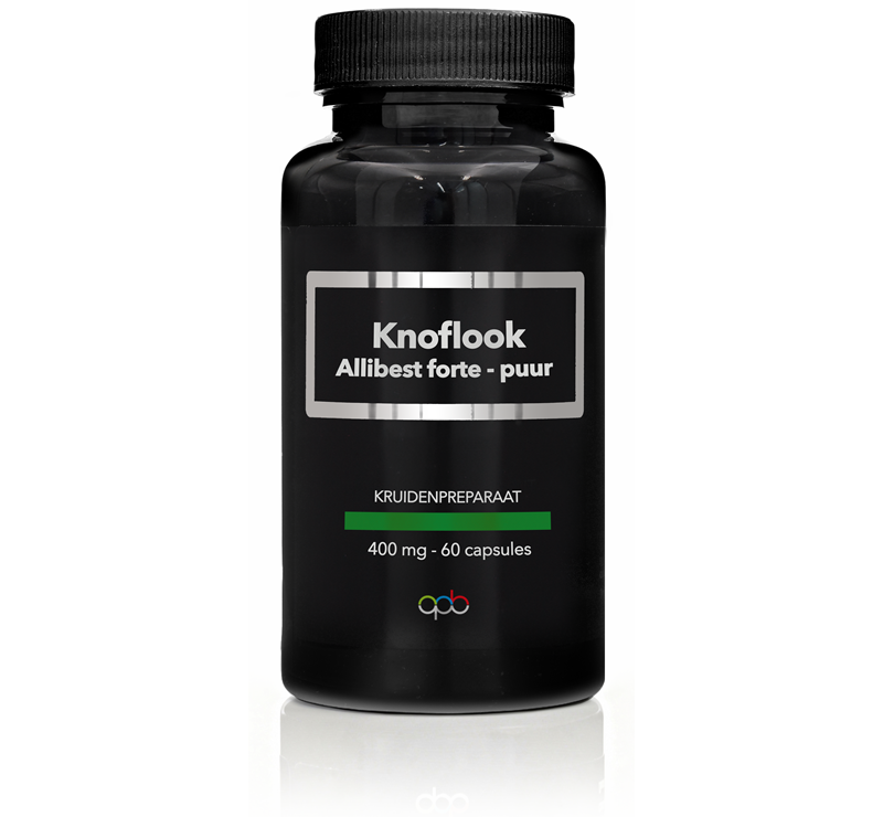 APB Holland Knoflook Allibest forte puur 400 mg - 60 capsules