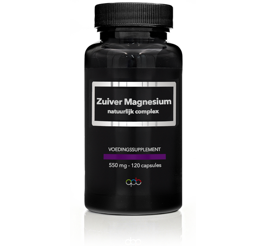 Zuiver Magnesium - natuurlijk complex - 550 mg