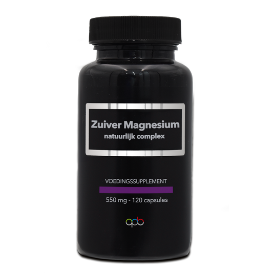 Zuiver Magnesium - natuurlijke complex - 550 mg